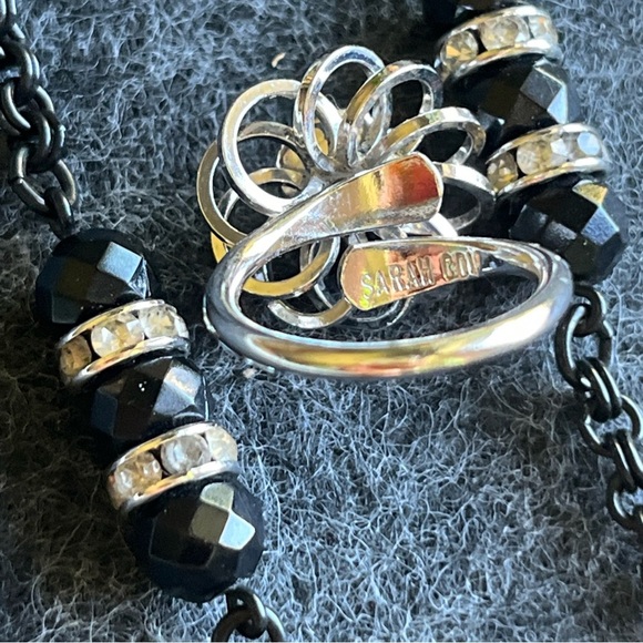 Vintage Sarah Coventry Mystic Lady Necklace And Ring - Picture 6 of 10